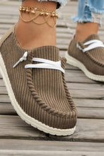 Load image into Gallery viewer, Coffee Comfy Ribbed Casual Slip Ons:PO(closes 2.24.25)
