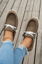 Load image into Gallery viewer, Coffee Comfy Ribbed Casual Slip Ons:PO(closes 2.24.25)
