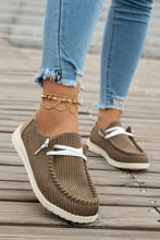 Load image into Gallery viewer, Coffee Comfy Ribbed Casual Slip Ons:PO(closes 2.24.25)
