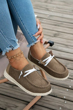 Load image into Gallery viewer, Coffee Comfy Ribbed Casual Slip Ons:PO(closes 2.24.25)
